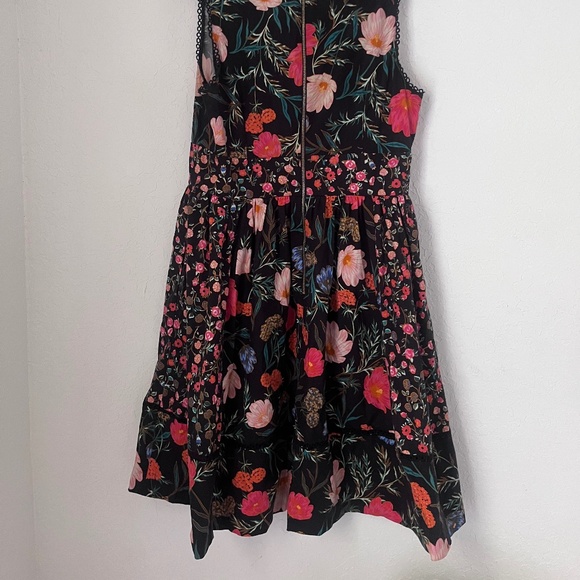 kate spade new york Mixed Blossom Fit-and-Flare Dress - Picture 8 of 8